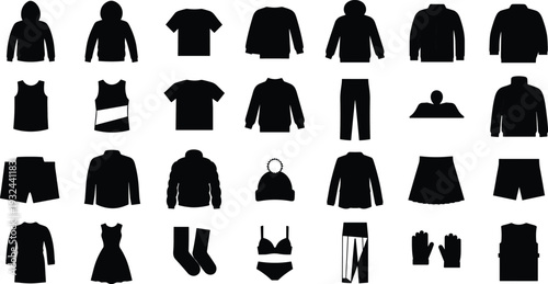 Kids Yoga Poses Collection with Children Practicing Stretching and Exercise on Mat, Healthy Lifestyle Cartoon Vector Illustration Set for Wellness and Fitness