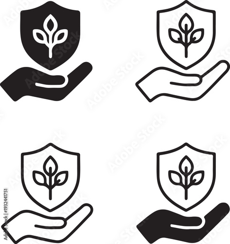 Isolated Nature Protection Campaign, Nature Protection Campaign icon, Nature Protection Campaign vector, environmental awareness, green planet preservation, biodiversity conservation