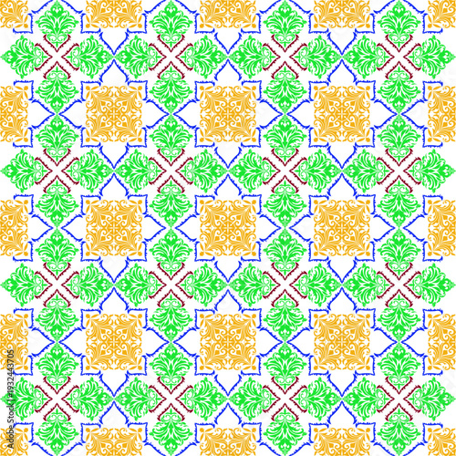 Navajo tribal vector patterns, Native American decorative patterns, Southwest ethnic decor style, Boho patterns, Ikat floral and paisley embroidery.
