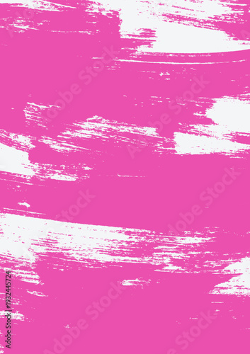 Abstract  paint brush strokes with rough texture and expressive grunge style, minimalist monochrome vector background design.