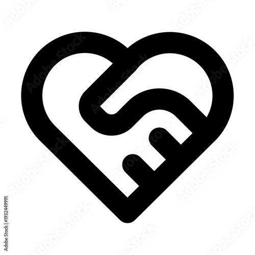 vector illustration of a heart symbol