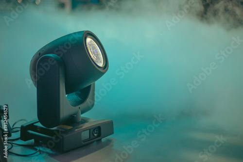Photos Professional Moving Head Stage Spotlight in Smoke with Large Copy Space