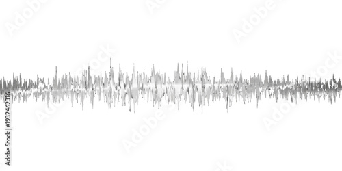 Green meadow grass silhouette illustration on white background featuring a natural spring plant pattern design in black and green vector lines