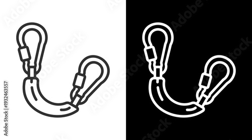 Quickdraw White Icon Set Vector 