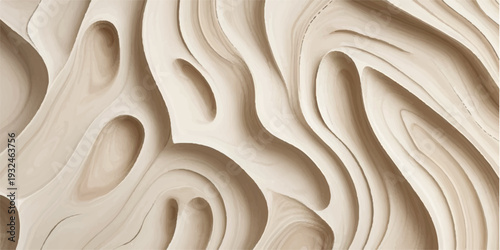 Wood grain texture background with natural patterns and wavy surface for creative designs