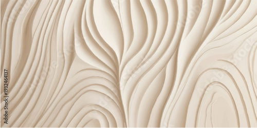 Close Up Of Smooth Textured Driftwood Sculptural Forms Showing Ocean Carved Shapes