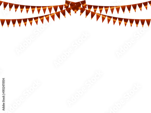 ガーランド三角、曲線、9オレンジF6