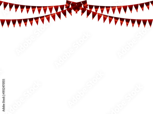 ガーランド三角、曲線、10赤F6