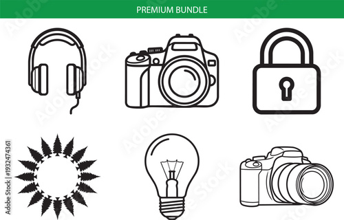 Minimalistic icon representing a vector file format for digital design projects