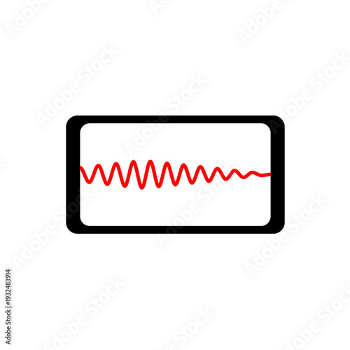 life graph monitor screen