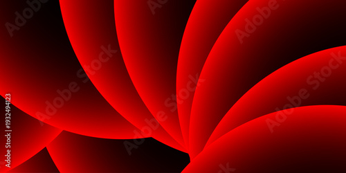 Vector Abstract red swirl design representing movement, energy and passion. Perfect for graphic design projects.