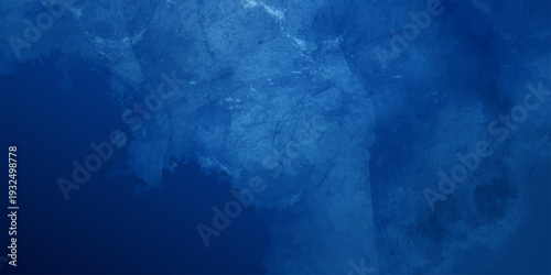 Vector abstract artwork features striking shades of blue creating a mesmerizing visual, offering a sense of depth and tranquility. A versatile piece that evokes various interpretations.