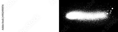 white paint splatter isolated on white background. Water splash silhouette vector texture overlay.