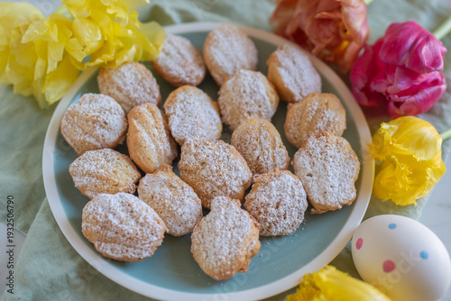 Wallpaper Mural easter Madeleine - homemade traditional French small cakes Torontodigital.ca