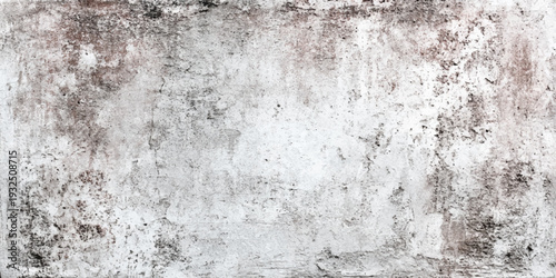 A weathered vintage design featuring a rough grunge concrete wall texture with an aged, dirty cement surface pattern and grungy brown paper material elements for an antique backdrop