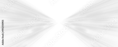 White speed line with glowing motion blur and scattered spark effects. Adds a sense of rapid acceleration and energy. PNG