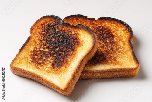 Two slices of burnt toast (2)