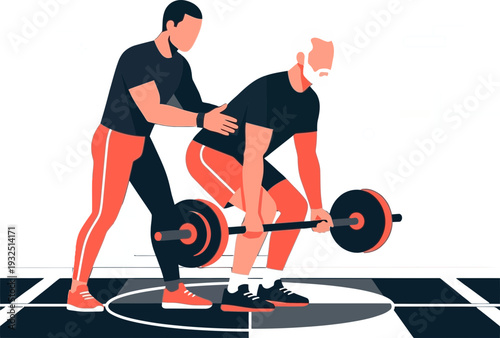 Senior Fitness Training with Personal Trainer in Gym