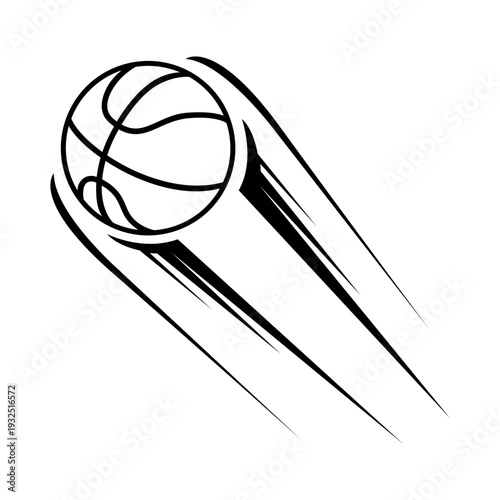 Basketball icon vector. Three pointer Illustration sign. Throwing the ball symbol or logo.