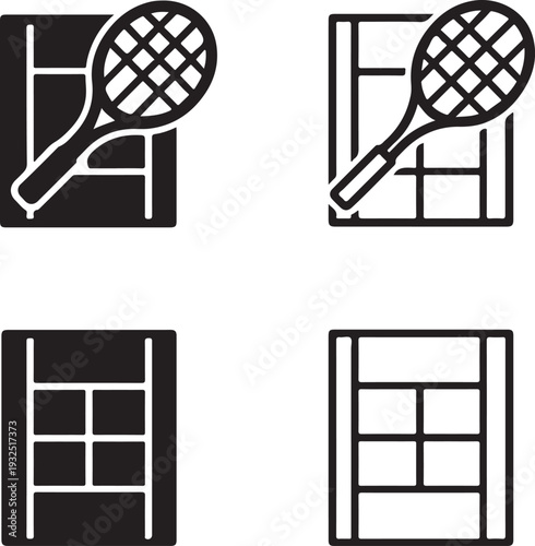 Isolated Tennis Court Racket, Tennis Court Racket icon, Tennis Court Racket vector, Professional Tennis Racket design, Tennis Racket sport symbol, Tennis Racket illustration