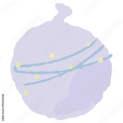 幼稚園・保育園向け 7月のやさしい水彩挿絵イラストシリーズ｜水ヨーヨー Water Balloon Yo-Yo Festival Illustration