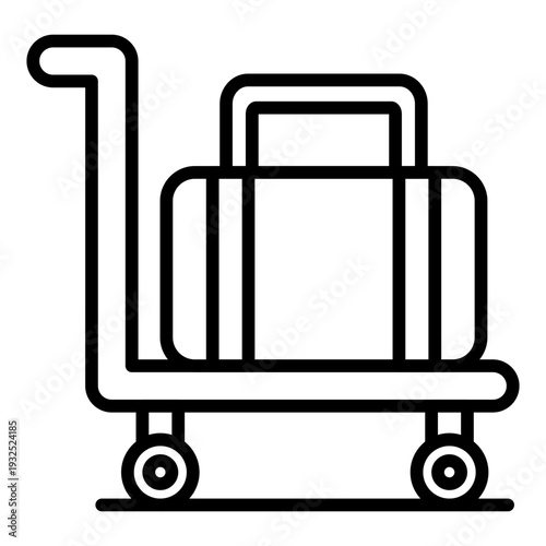 Airport cart Icon