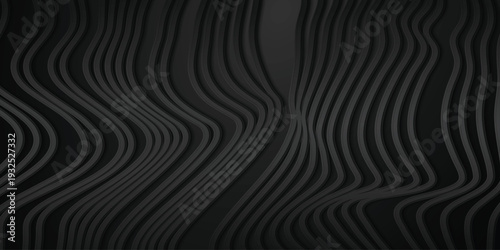 abstract white line wave background. Diagonal wavy lines seamless pattern. Vector abstract liquid lines background. Simple black and white texture with diagonal waves