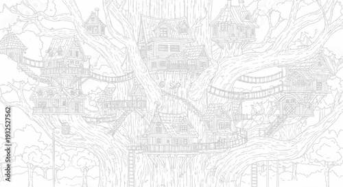 Detailed drawing of a pagoda.