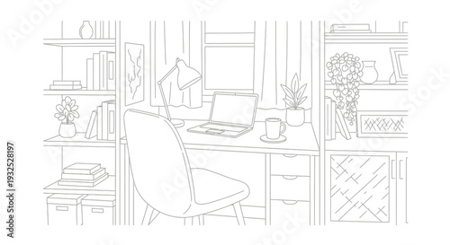 Office Chair With Ergonomic Design Features.