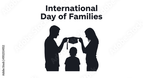 International Day of Families Silhouette Graduation Celebration