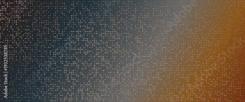 Abstract color gradient background grains orange blue yellow white noise texture backdrop banner poster cover design, vector