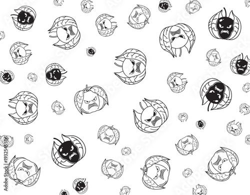 Assorted fantasy creatures gathered together in a whimsical illustration