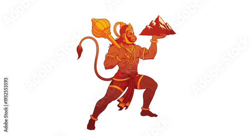 A fantasy creature with a tail and a hat