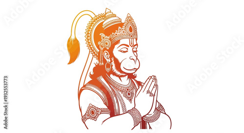 A drawing of a man with a feathered headdress