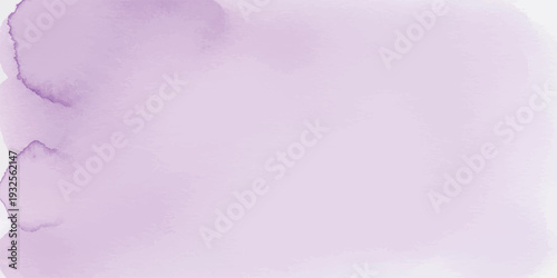 Gentle lavender watercolor texture, soft wash and blurred edges for abstract backgrounds