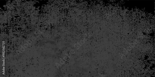Grunge dark black textured concrete wall background