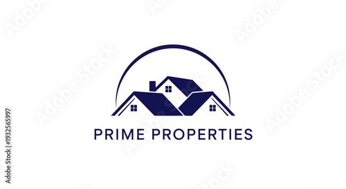 Prime Properties Real Estate Logo Design.