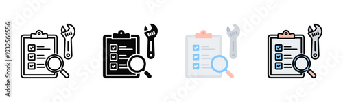 Final Inspection Icon Pack In Multiple Styles