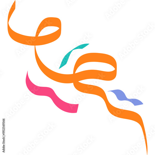 Colorful Celebration Ribbons