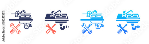 Under Sink Work Icon Pack In Multiple Styles