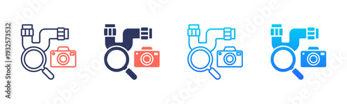 Drain Inspection Icon Pack In Multiple Styles