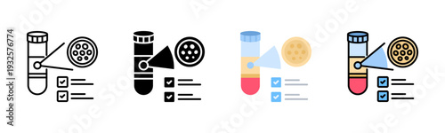 Plasma Test Icon Pack In Multiple Styles