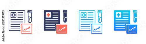 Clinical Diagnostics Icon Pack In Multiple Styles