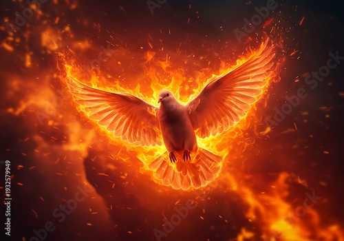 Wallpaper Mural Embers of Ascension Torontodigital.ca