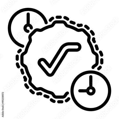 Work icon, line icon style