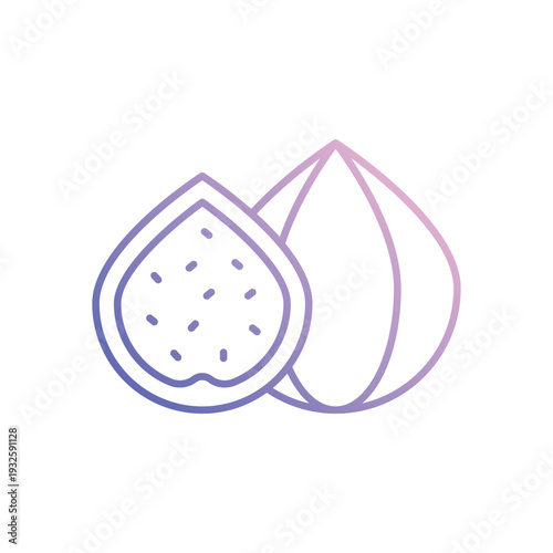 Fig vector icon