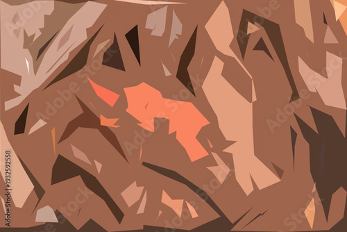 ABSTRACT - Forest colors of fallen leaves
