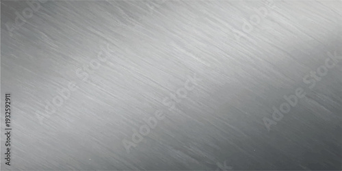 Soft brushed metal texture with fine, flowing diagonal lines and gentle gradient light, ideal for a clean, elegant background.