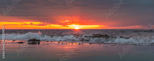Panel kuchenny z motywem traumstrand