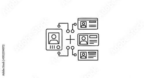 Identity Management System Connecting Multiple User Profiles.